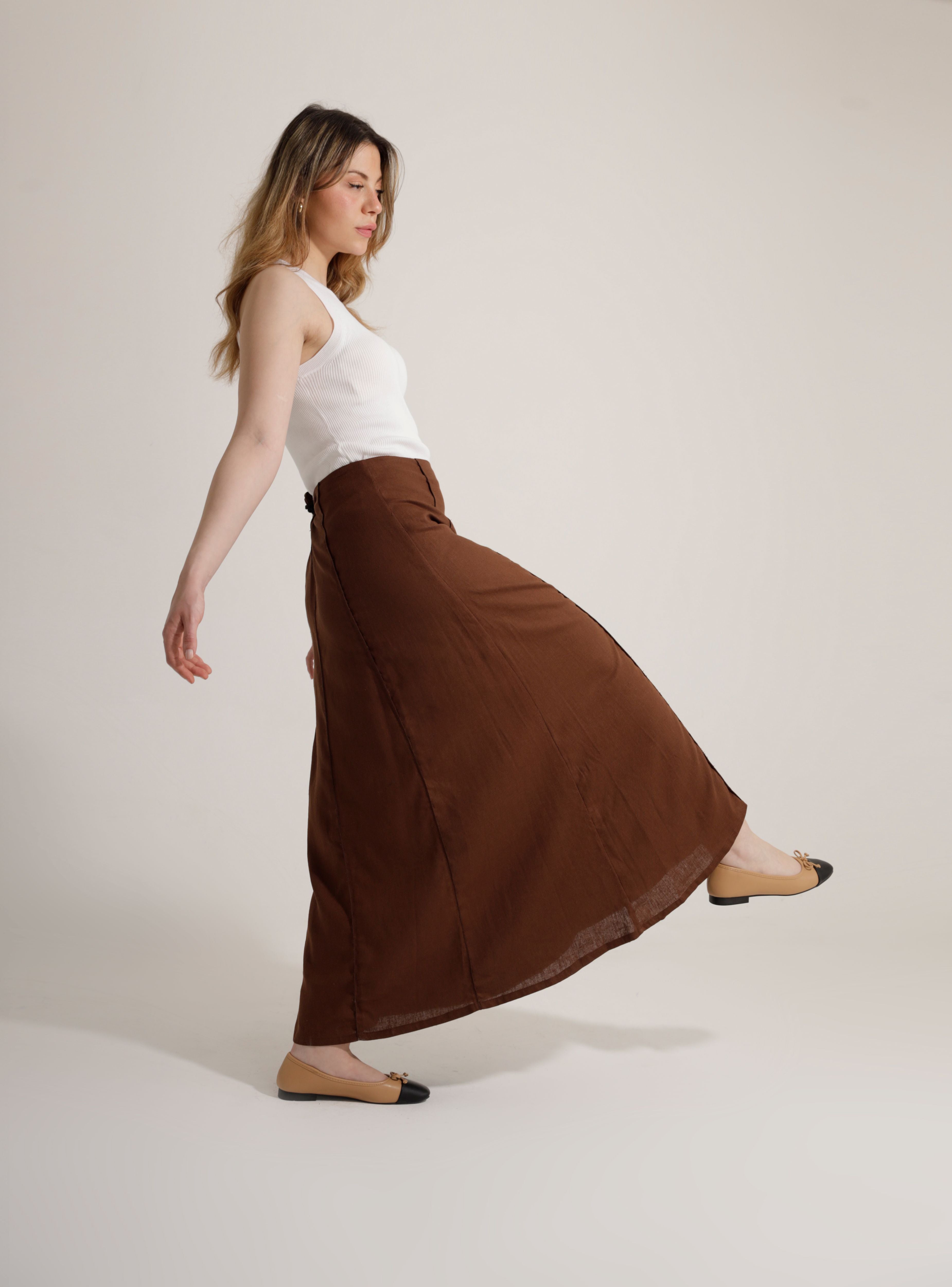 LINEN SKIRT