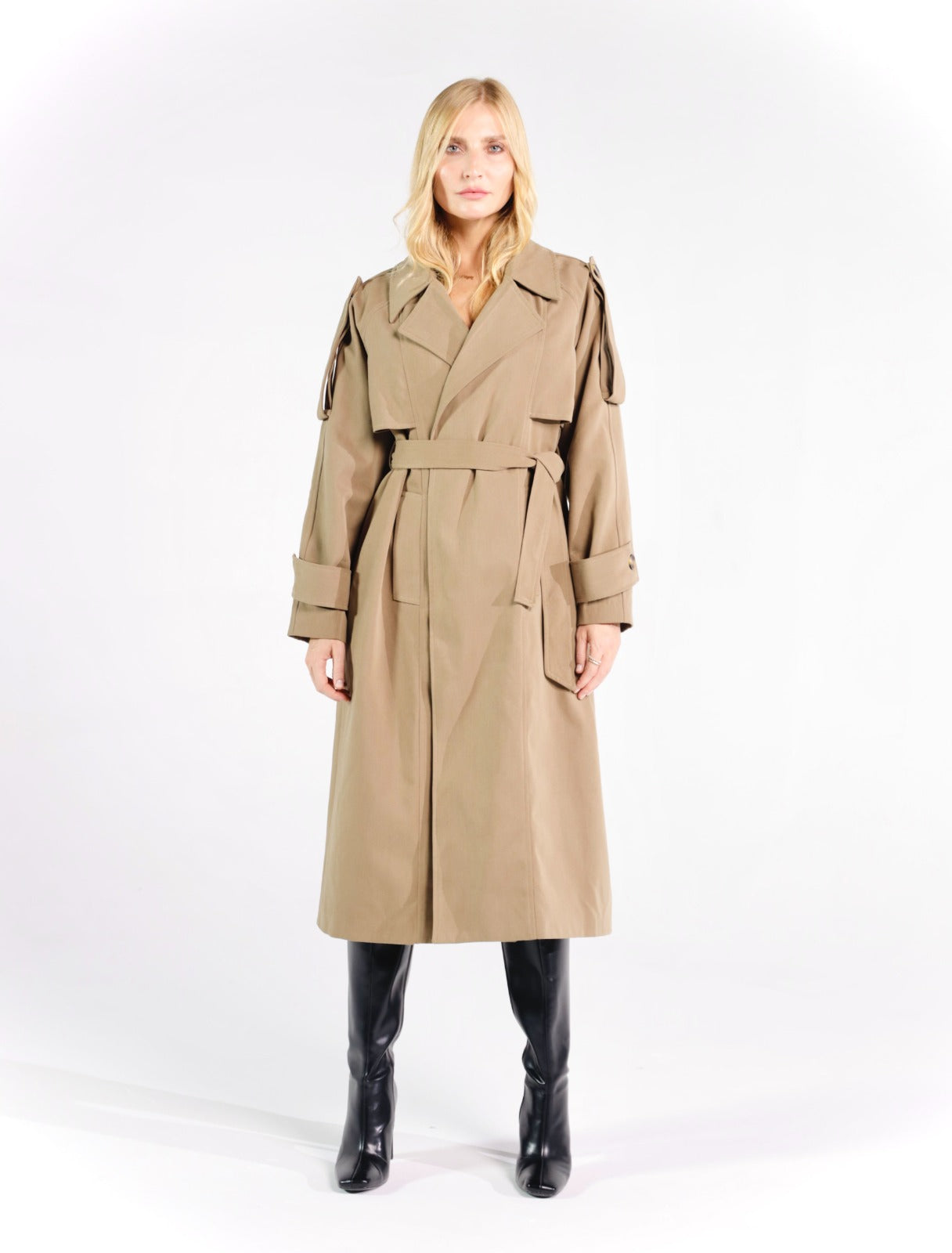 TRENCH COAT CAMEL
